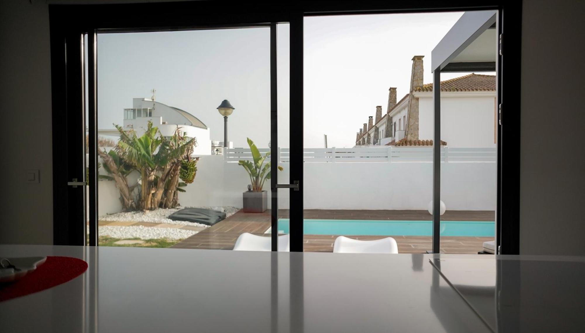 Villa Anyway Conil Un Lujo Frente Al Mar Conil De La Frontera Esterno foto