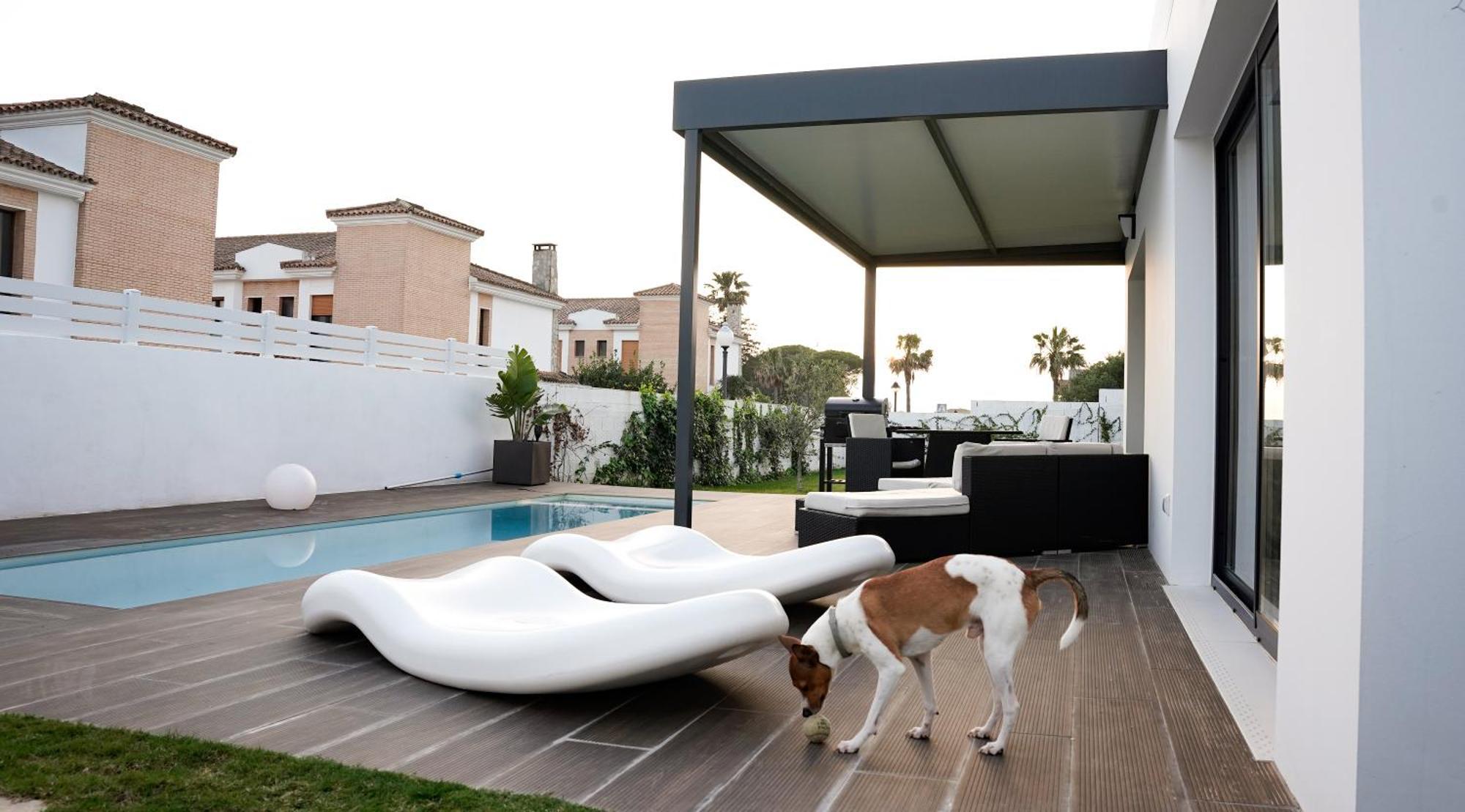 Villa Anyway Conil Un Lujo Frente Al Mar Conil De La Frontera Esterno foto